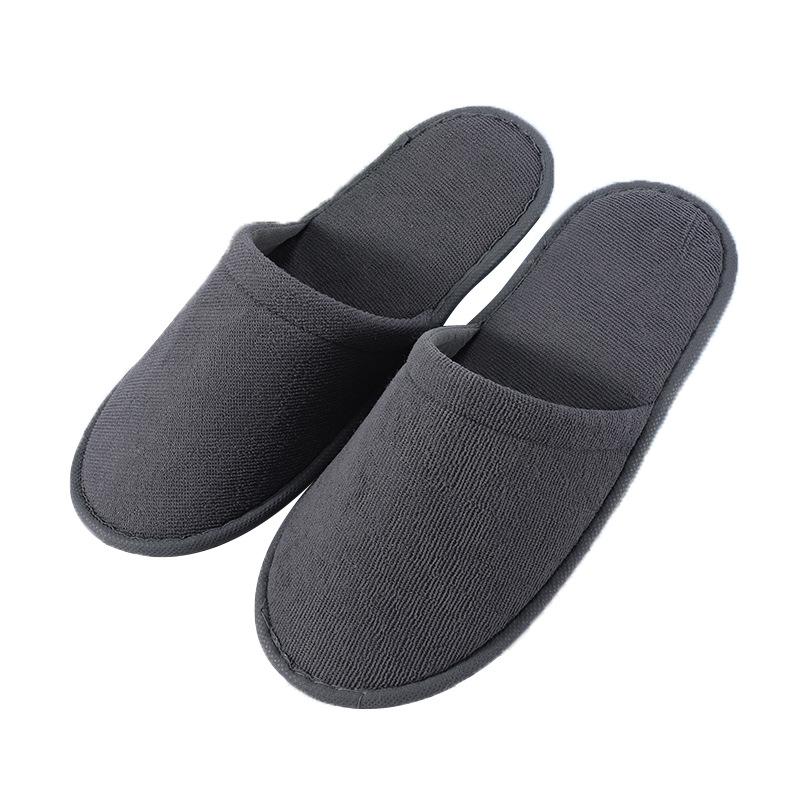1 Pair Disposable Slippers Hotel Travel Slipper Sanitary Party Home Slipper Guest Use Folding Men Women Indoor Slippers
