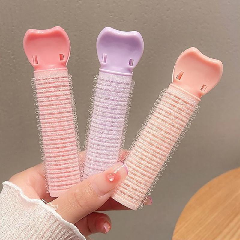Sada spony pro objem vlasů Vysoká horní část vlasových kořínků Nadýchaná spona Přirozeně načechraná spona na úpravu vlasů Spona na vlasy Air Bangs Curling Roller