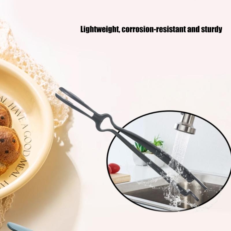 Mehrzweck-Küchenzange Spülmaschinengeeignet PP-Materialien Ergonomischer Griff Zum Grillen Kochen Servieren von Speisen mit sicherem Halt