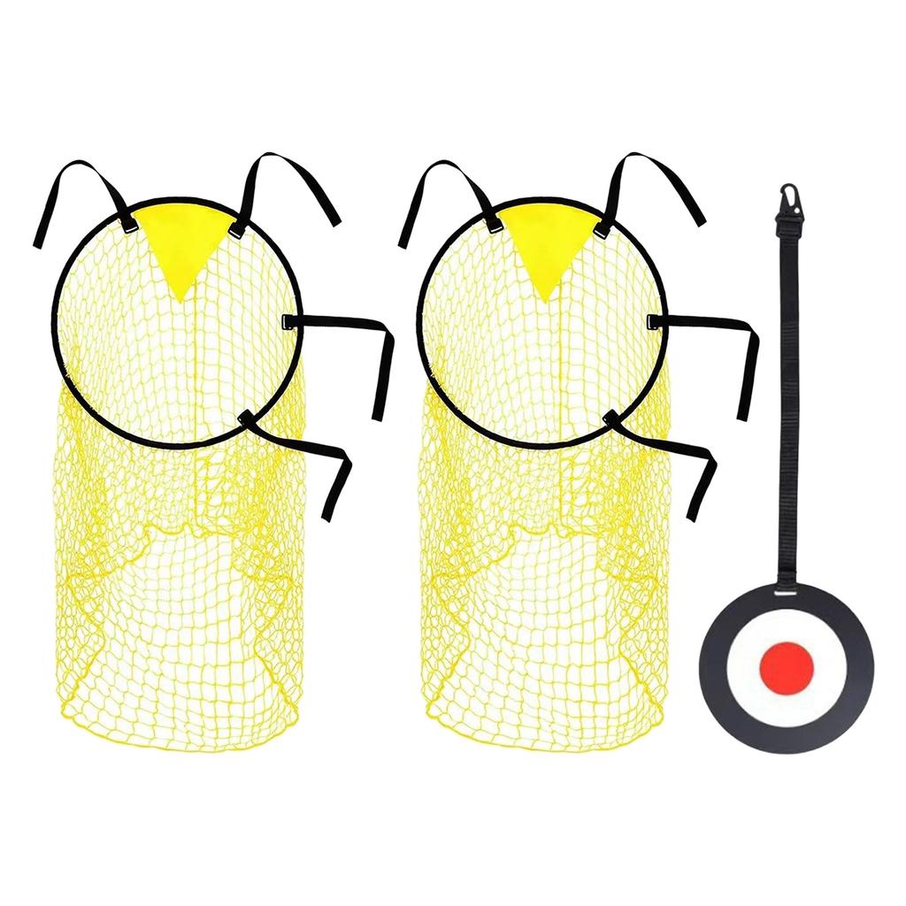 Football Training Net Target Durable Tear-Resistant Material Easy to Install and Store for Penalty Kick Practice