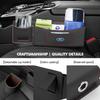 YYQO6 Leather Car Seat Gap Water Cup Holder Box Storage Bag For Ford Escape Ecosport Fusion Explorer Expedition Taurus