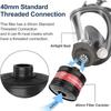 R40 InterfaceGas Mask Filter 40mm Respirator Canister Practical Replacement Accessory Mask Chemical Gas Mask Respirator