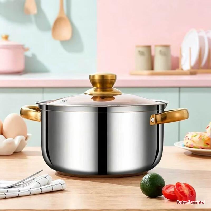 Qiantu Stainless Steel Soup Pot