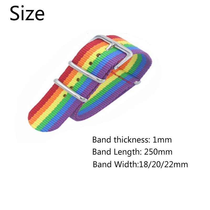 Hochwertiges Nylonband, 18 mm, 20 mm, 22 mm, Nato-Armee-Sport, gewebter Ersatz, DW-Leinen-Armband, Schnallengürtel