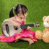 Children's Guitar Toy Kids Ukulele Musical Instrument Childrens Toys Small Instruments Plastic Wooden Toddler