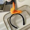Unique Food Shaped Stretchy Headpiece With 3D Fried Chicken Vegetables Ice Cream Particulars For Costume Parties Daily Activities