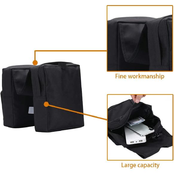 ATV Tank Top Bag, Motorcycle Saddlebags, Storage Saddle Bag For Snowmobile, UTV Waterproof Cargo Pocket, Universal Durable Front Accessories, Storage