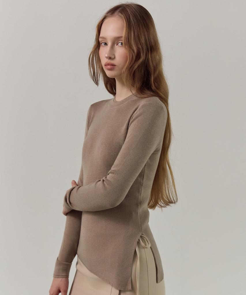 ELLIOTI Diagonal Flow Knit Ts_3Color