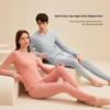 Hodo Men's and Women's Combed Cotton Thermal Underwear Set
