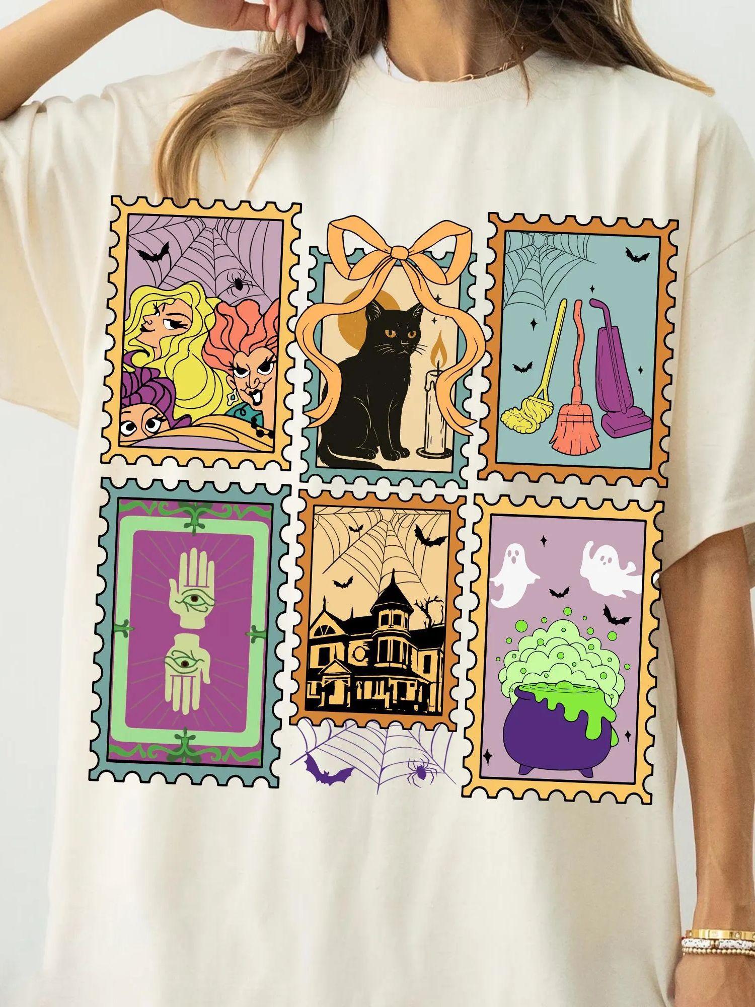 

Magical RoUnisexce Halloween Pure Cotton Tshirt Four Seasons New Style Neutral Leisure Fashion Street Wear S