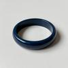 DIEZI 5 Style Vintage Hip Hop Blue Resin Acrylic Bangles Ethnic Geometric Wide Bangles Bracelets For Women Men New Jewelry