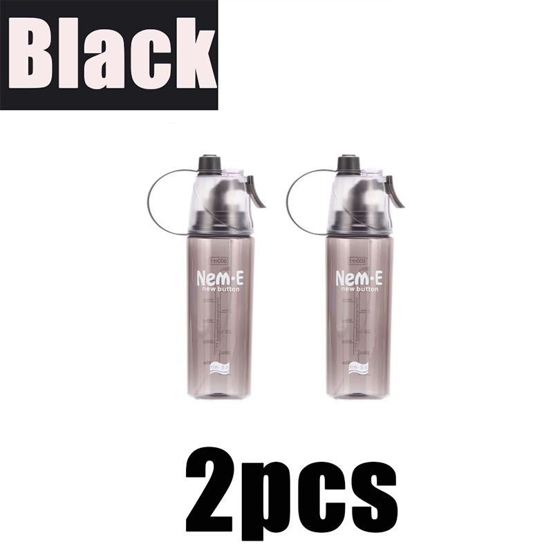 1/1/1pcs 611ml Sports Water Bottle Can Drink Spray Water Bottle Portable Leakproof For Travel Climbing Outdoor Gym Sport Bottles