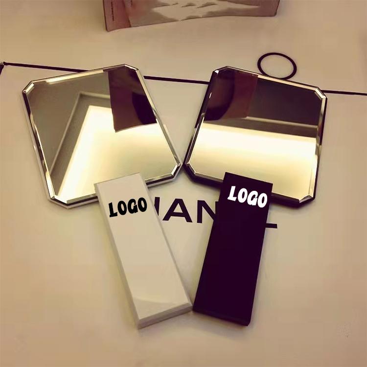 Colorful square Shaped 6 Led Compact Mirror