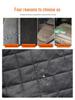 Dog Car Seat Protector: Anti-Dirt, Anti-Bite Travel Cushion for Rear Seat, Large Pets