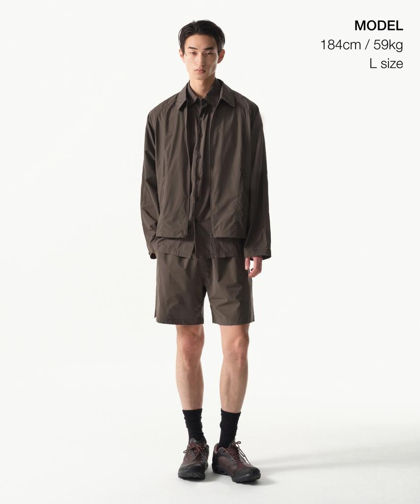 Musinsa Standard [City Leisure] Lightweight Blouson Jacket [Brown]