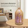 Aromatherapy Essential Oil Diffuser Hollow Out Design 7 Color LED Night Light Humidifier With Auto Shut-Off & Quiet for Sleep