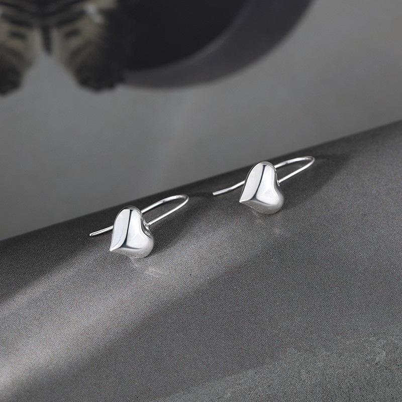 2022 High-End Heart Earrings: Women's 925 Sterling Silver, Summer Style