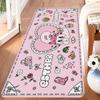 Esther Bunny Long Game Hallway Carpet INS Style Soft Bedroom Floor House Laundry Room Mat Anti-skid Bedside Area Rugs