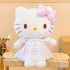 Hello Kitty Cartoon Lace Plush Toy - Cute Cat Doll Gift for Girls