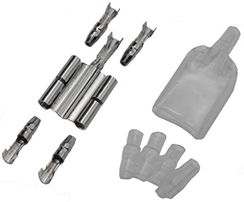 

J-base Клема Гібуші з гільзою, Набір з 5 шт., Монтаж, Розгалуження, Обробка, Ремонт велосипеда, Клема Гібуші (4-контактний)