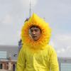 Funny Sunflower Headgear Yellow Sunflower Hat Headpiece Cute Party Sunflower Hat  Kids Games