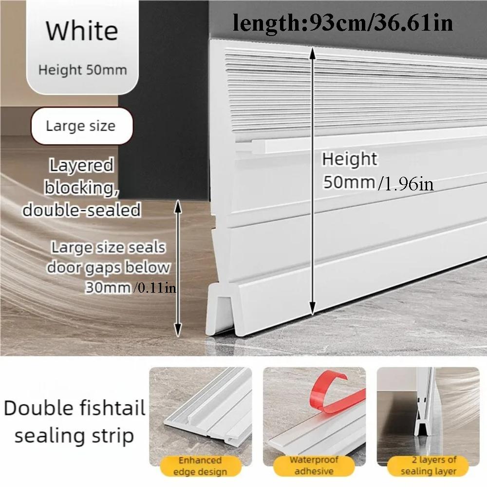 1pc Door bottom sealing strip, windproof, dustproof, rainproof sealing strip, noise reducing insulator sealing strip