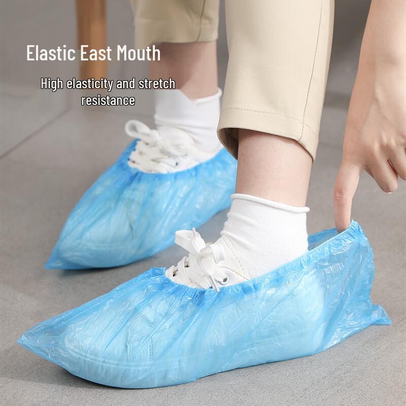 Disposable Rainproof & Dustproof Shoe Covers (200 Pcs)