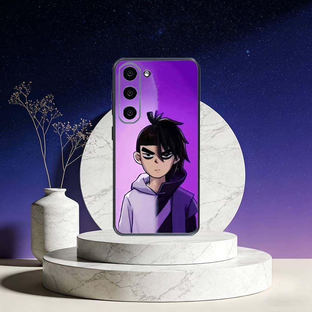 Scissor Seven Phone Case For Samsung Galaxy A73,A72,A71,A70,A53,A52,A51,Others Soft Black Cover