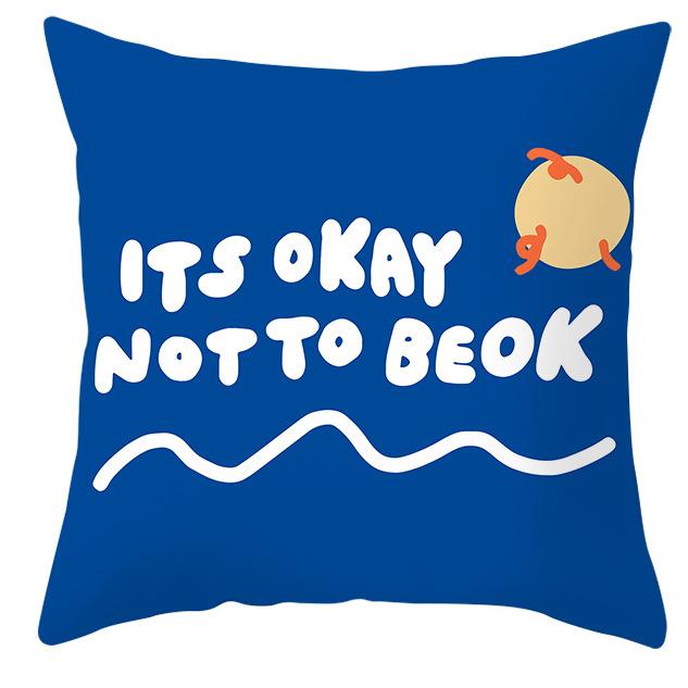 Nordic Style Abstract Flower Geometric Pillowcase Home Sofa Pillow Cushion Cover