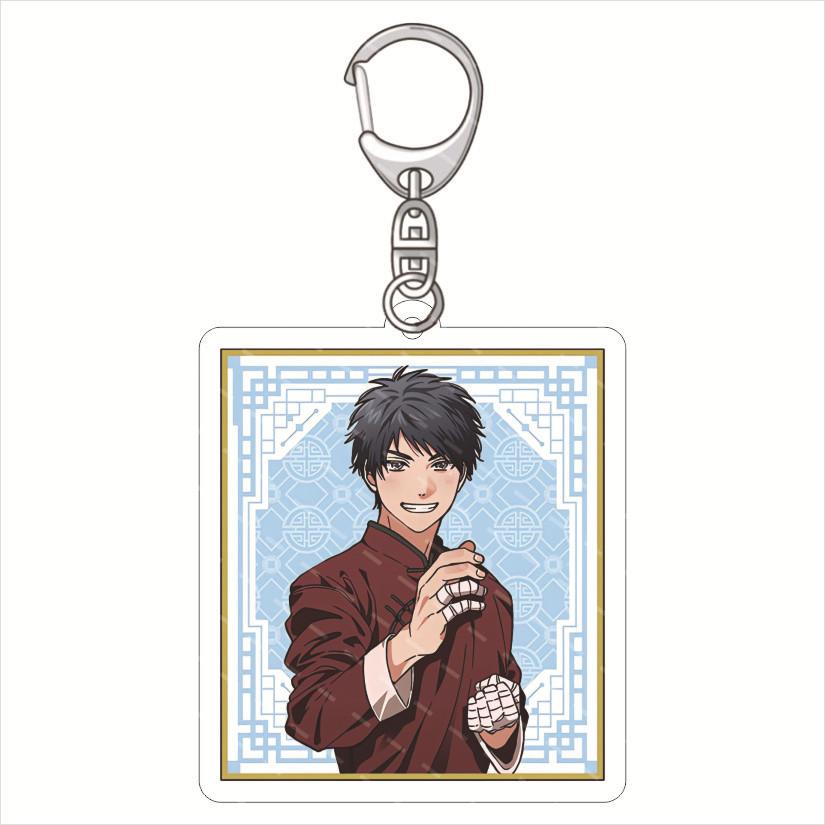 

Unscrupulous Naughty Club Mischievous Acrylic Keychain Pendant Jewelry Animation Related Products Key Chain Fan Gift Bag Charms 6 cm