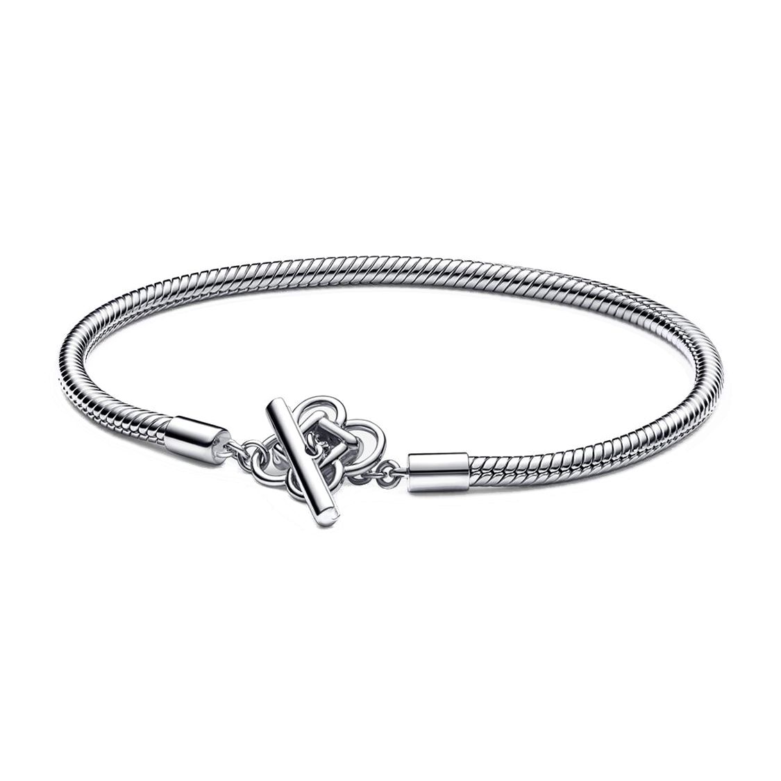 Pandora Fashion Trend Minimalist Casual Bracelet Women Bracelet Silver 592419C01 18