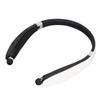 Neckband   Hea Hone Stereo Noise Cancelling Foldable Retractable Earbuds Wireless Headset with Mic