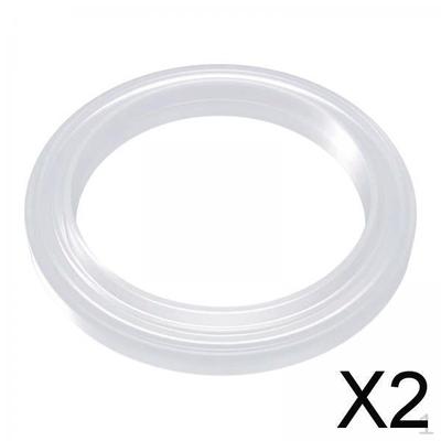 2x 58mm Group Head Gasket Replacement Parts, Silicone Steam Sealing for EC860 Coffee Machine