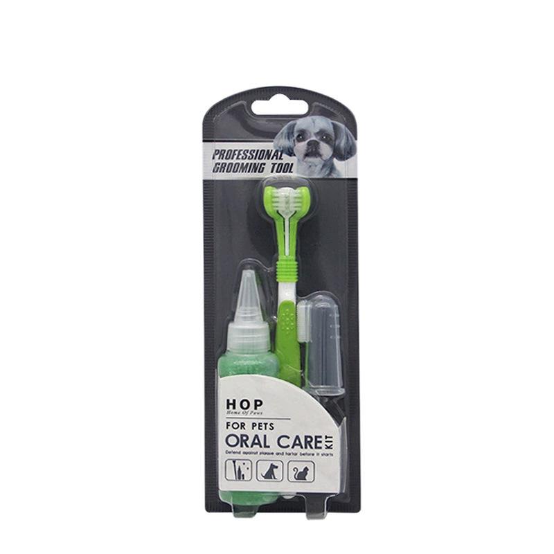 Disposable Pet Toothbrush & Toothpaste Set for Dogs, Cats & Kittens