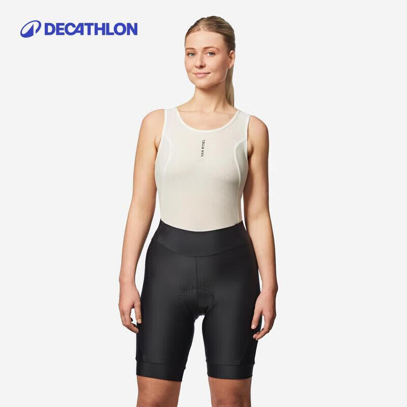 Decathlon Women s Sweat-Wicking Road Cycling Shorts M