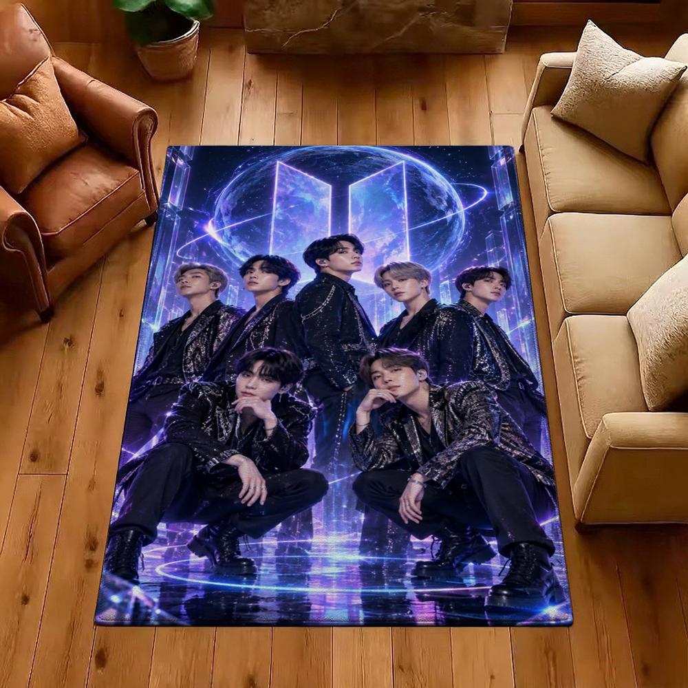 Seventeen Chibi Art Carpet Soft Rug Plush Rug Thick Rug Kitchen Floor Mat Hallway Runner Low Maintenance