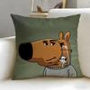 Popular Character Phillip Banks Cushion Cover Soft  EasyWash Pillow Case  Versatile for Couch Bed Travel and Office