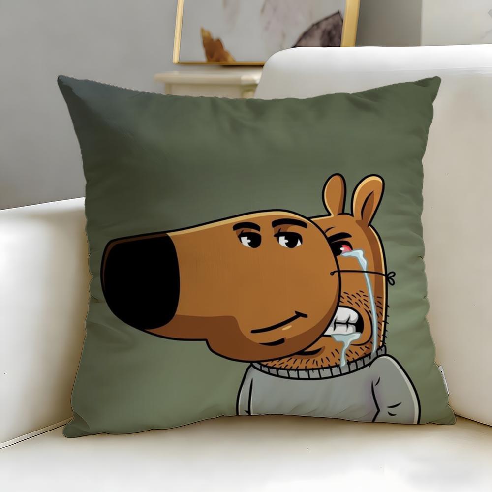 popular character Phillip Banks Cushion Cover Soft  EasyWash Pillow Case  Versatile for Couch Bed Travel and Office 30X30cm