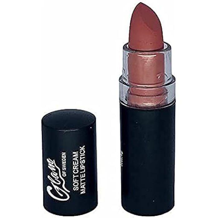 Rouge À Lèvres - GLAM OF SWEDEN - Soft Cream Matte Lipstick - 02-Nude Pink - 4 Gr - Fini Mat
