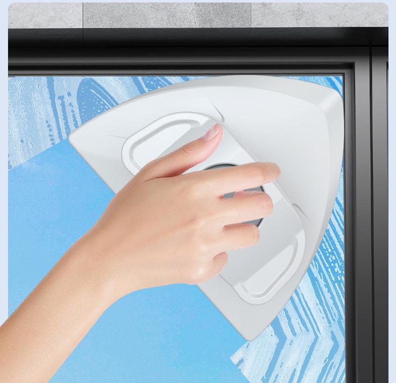 Double-Sided Water-Holding Glass Wiper for High-Rise Windows - Professional Home Cleaning Tool