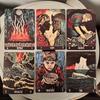 10.4*7.3cm Norwegian Woodcut Runes Deck 24 Cards Oracle Deck Elder Futhark Runes