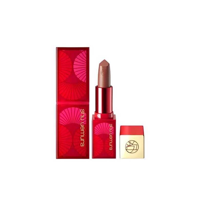 Shu Uemura 2025 New Year limited edition lightweight lipstick, matte, easy to apply and long-lasting #BR762 красный
