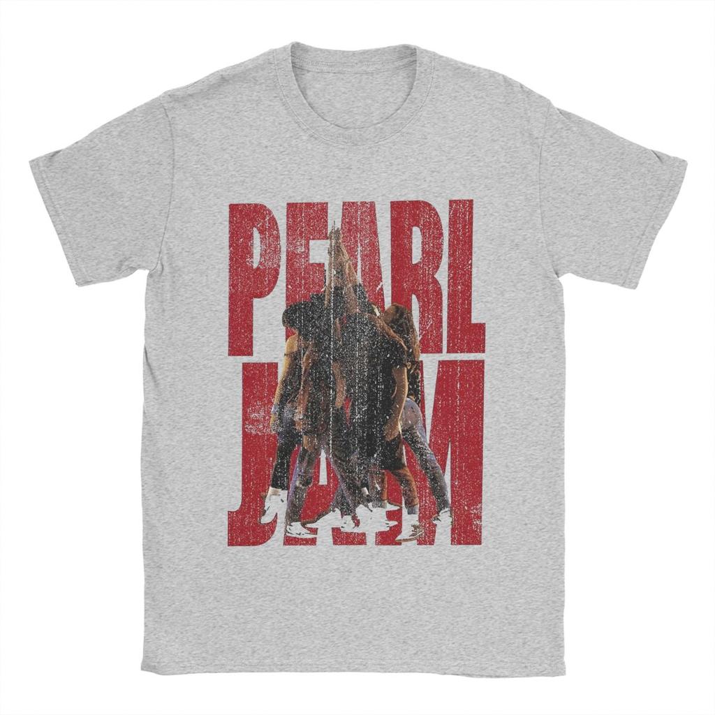Pearls Jams T-Shirts für Herren Humor Reine Baumwoll-Tees Rundhals Kurzarm T-Shirts Bedruckte Kleidung