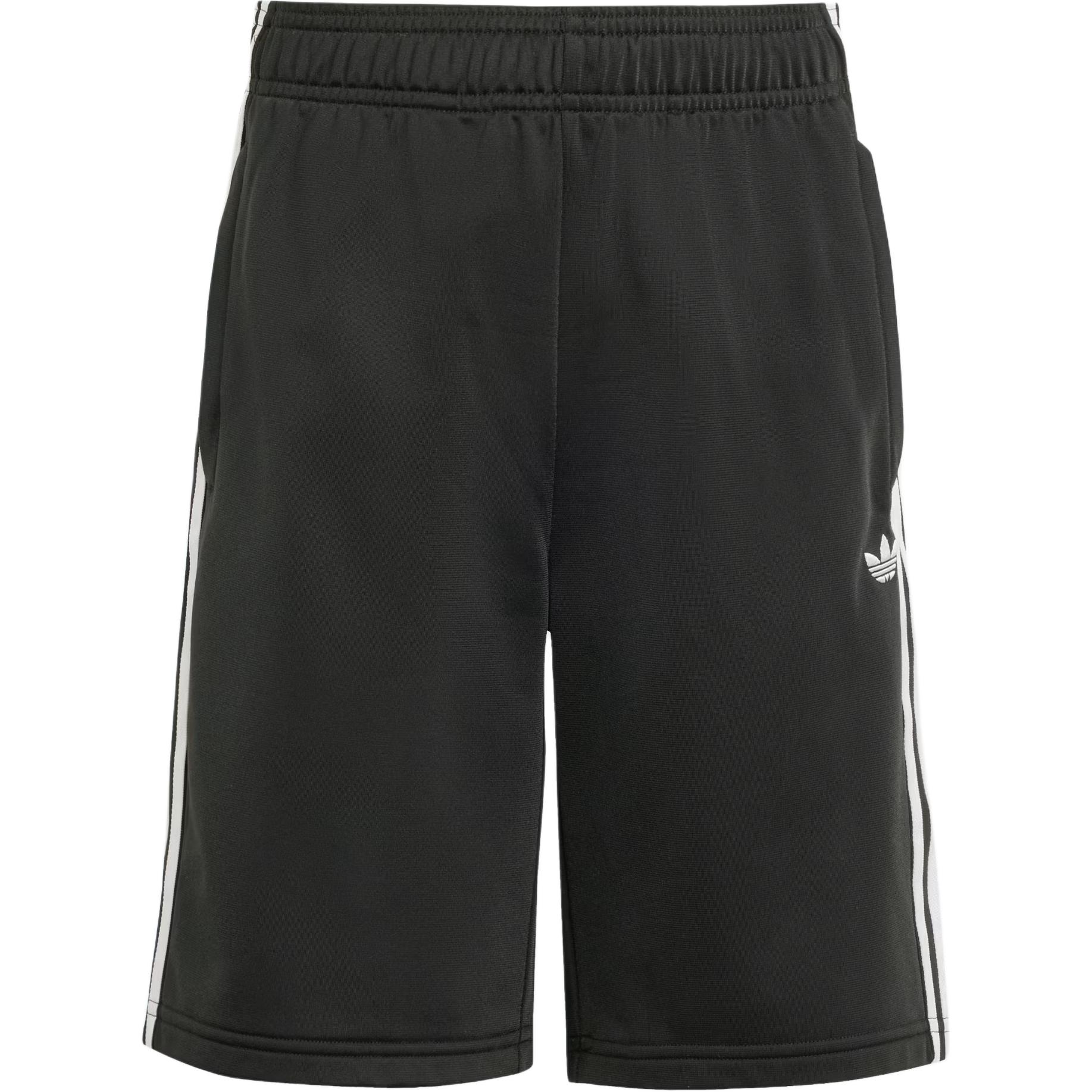 Adidas Originals Striped Mid-Rise Loose Shorts Kids shorts Black JW2848 S