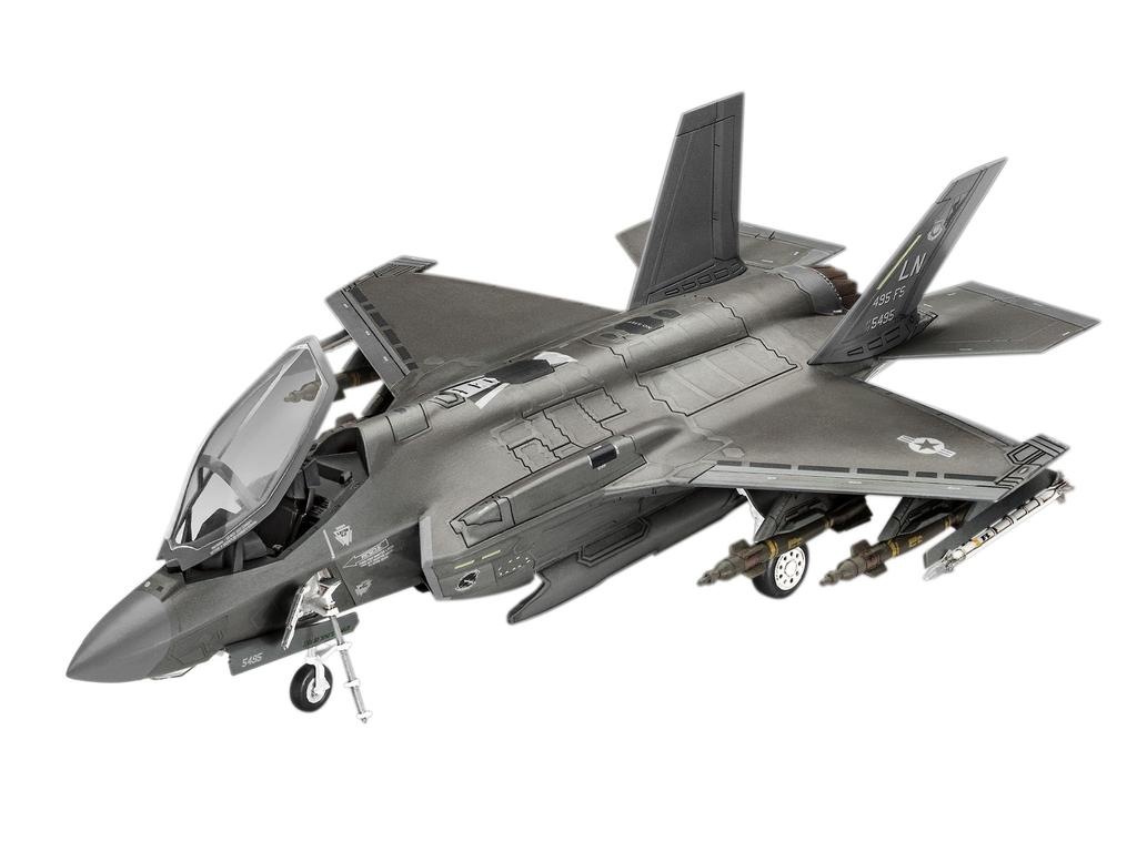 German Revell 1/72 F-35A Lightning II Plastic Model Kit 03799 (Airplane)