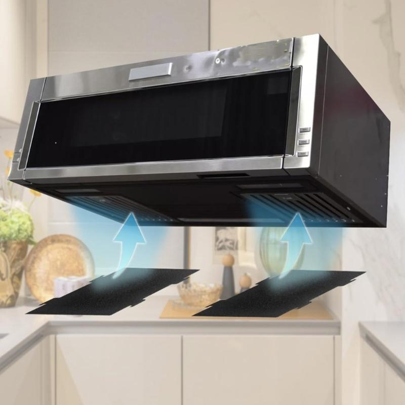 6 Pack Range Hood Filter Extractor Hood Filter Oil Purifiering Filter Hood Filter Sponge Texture Suitable for Cooking