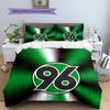 Hannover 96 Pattern Bedding,Quilt Set Quilt Cover Pillowcase Home Birthday Gift(1 * duvet cover + 2 * pillowcase, without core)
