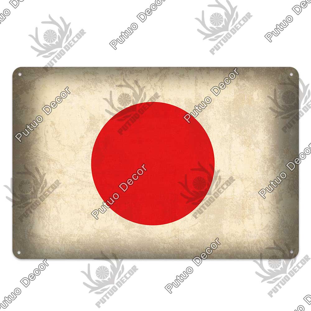 Dekorationsflagga Vintage Plakett Metallplatta Tennskylt Väggkonst Dekoration Affischer Man Cave Bar Pub Vardagsrum Hem Järnmålning