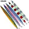 5pcs/set Slow Fall Pitch Jig Fishing Lures Sinking Lead Metal Flat Jigging Bait