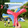 EVA Three-Blade Kids' Lawn Return Boomerang - Hand-Thrown Rotating Fly-Back Frisbee Toy